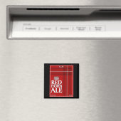 Aimant Red Horn Ale Étiquette (In Situ (Lave-vaisselle))
