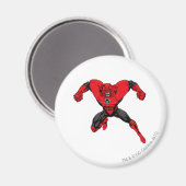 Aimant Red Lanterne Corps - Rage Jump 1 (Recto/Verso)