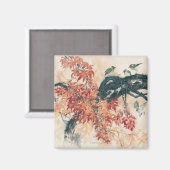 Aimant Red Maples (Recto/Verso)