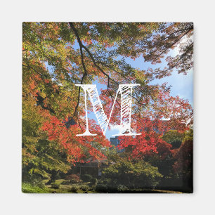 Aimant Red Maples au Jardin Japonais