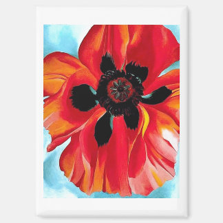 Aimant “Red Poppy No VI” , Georgia O'Keeffe, 