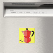 Aimant Red Rainbow Espresso (In Situ (Lave-vaisselle))
