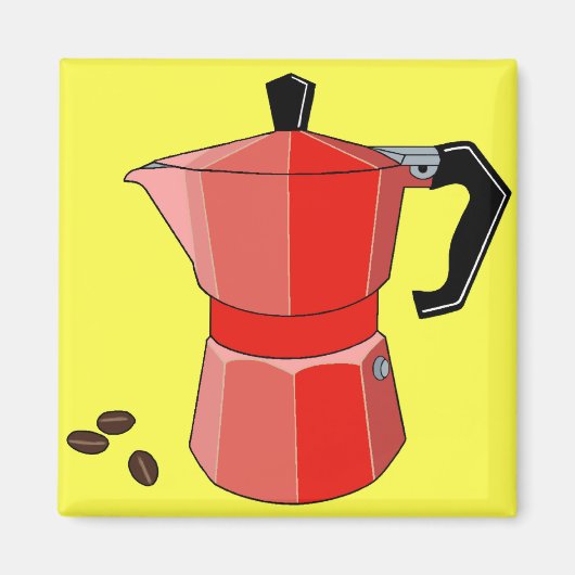 Aimant Red Rainbow Espresso (Devant)