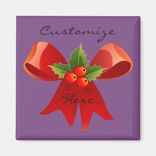 Aimant Red Ribbon (Devant)