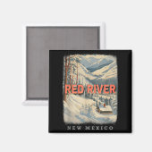 Aimant Red River New Mexico Nm Skiing Extravaganza Sd778 (Recto/Verso)