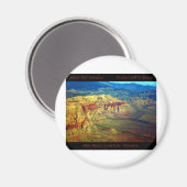 Aimant Red Rock Canyon _ Planet Art Series (Recto/Verso)