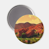 Aimant Red Rocks Park Denver Colorado (Recto/Verso)