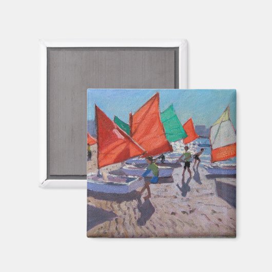 Aimant Red Sails Royan France (Recto/Verso)