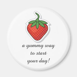 Aimant Red Sweet Strawberry - modifier l'expression