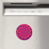 Aimant Red Violet and Blue Spiral (In Situ (Lave-vaisselle))
