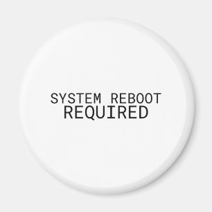 Aimant Redémarrage du système requis Machine à écrire min