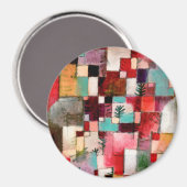 Aimant Redgreen et rythmes violet-jaune par Paul Klee (Recto/Verso)