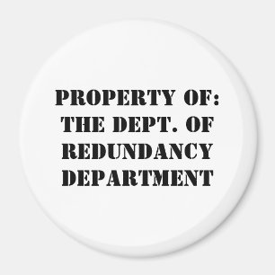 Aimant Redundance, propriété Department