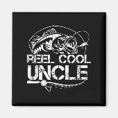 Aimant Reel Cool Uncle Fishing Daddy Fathers Day Dad For  (Devant)