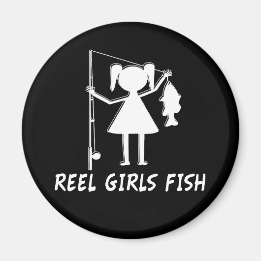 AIMANT REEL FILLES POISSON ! (Devant)