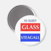 Aimant RÉÉLECTION du Steagall Steagall (Recto/Verso)