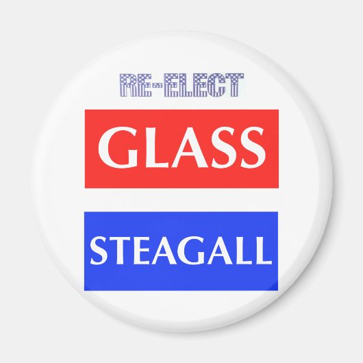 Aimant RÉÉLECTION du Steagall Steagall (Devant)