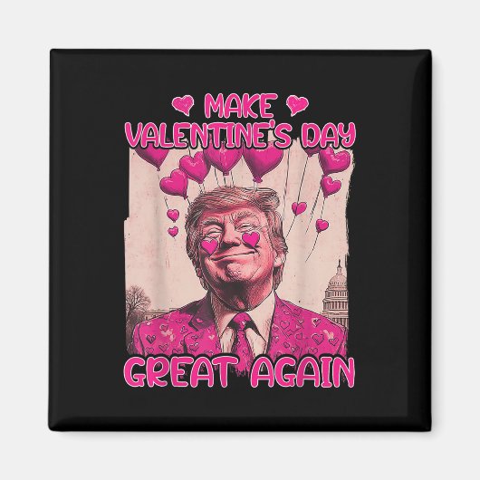 Aimant Refaire la Saint-Valentin encore plus grande Funny (Devant)