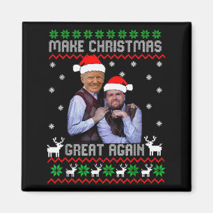 Aimant Refaire Noël Grande Encore Drôle Trump Vance Frère
