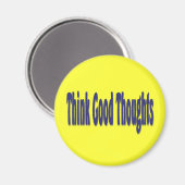 Aimant Réfléchissez bien (Recto/Verso)