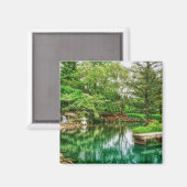 Aimant Réflections vertes (Recto/Verso)