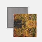 Aimant Reflet d'automne sur l'étang Coffin (Recto/Verso)
