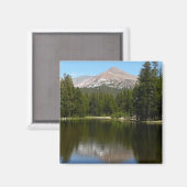 Aimant Reflet du lac de Yosemite (Recto/Verso)