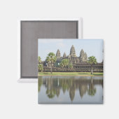 Aimant reflet du temple angkor (Recto/Verso)