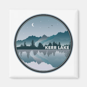 Aimant Réflexion de Kerr Lake Virginie Caroline du Nord