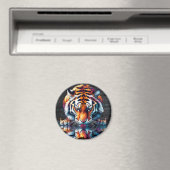 Aimant Réflexion de l'eau potable tigre (In Situ (Lave-vaisselle))