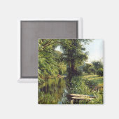 Aimant Réflexion du printemps (Recto/Verso)