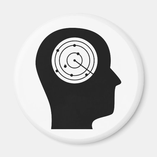 Aimant Réflexion sur le contrôle de la circulation aérien (Devant)