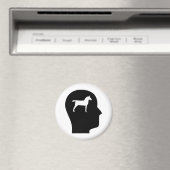 Aimant Réflexion sur les chevaux (In Situ (Lave-vaisselle))