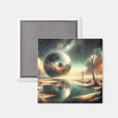 Aimant Réflexions sur le chaos (Recto/Verso)