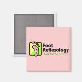 Aimant Réflexologie des pieds (Recto/Verso)