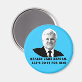 Aimant Réforme des soins de santé Faisons-le pour Ted Ken (Recto/Verso)