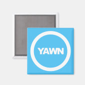 Aimant Réfrigérateur à dortoir bleu en poudre (Recto/Verso)