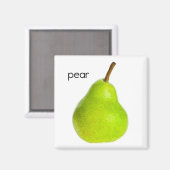 Aimant Réfrigérateur à poires (Recto/Verso)