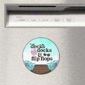 Aimant Réfrigérateur Beach House (In Situ (Lave-vaisselle))