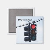 Aimant Réfrigérateur de feux de circulation (Recto/Verso)
