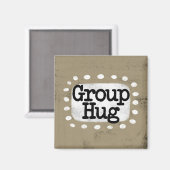 Aimant Réfrigérateur de groupe (Recto/Verso)