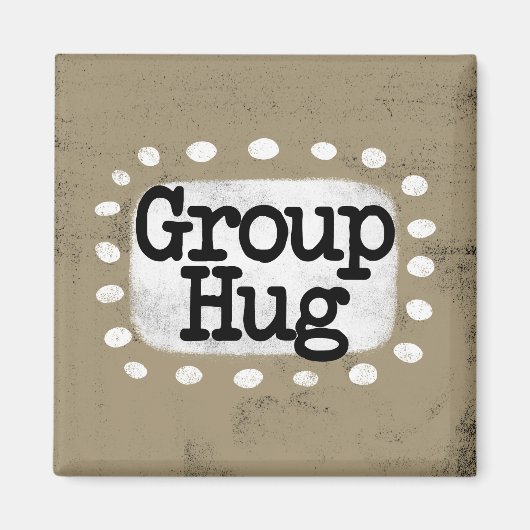 Aimant Réfrigérateur de groupe (Devant)