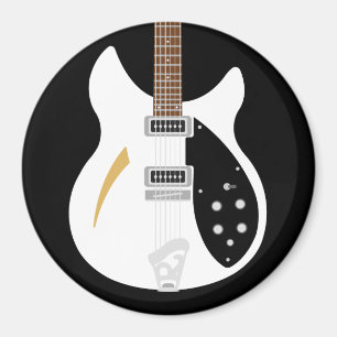 Aimant Réfrigérateur de guitare de Ricky d'art de bruit