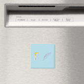 Aimant Réfrigérateur de plumes (In Situ (Lave-vaisselle))