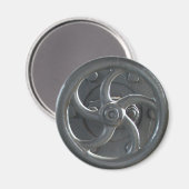 Aimant Réfrigérateur de roue à vapeur (Recto/Verso)