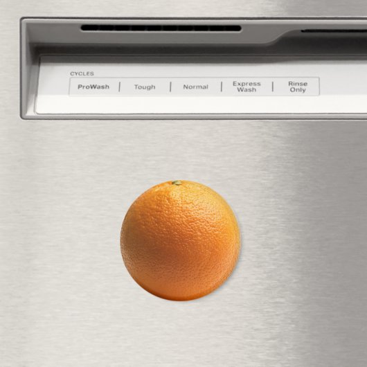 Aimant Réfrigérateur d'orange (In Situ (Lave-vaisselle))