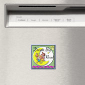 Aimant Réfrigérateur - Dream Big Read! (In Situ (Lave-vaisselle))