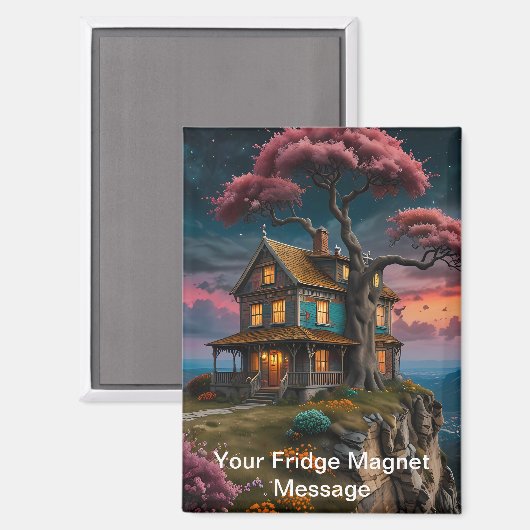 Aimant réfrigérateur Dream House (Recto/Verso)