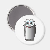 Aimant Réfrigérateur en acier inoxydable (Recto/Verso)