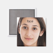 Aimant Réfrigérateur facial (Recto/Verso)